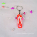 Promotional 3d rubber OEM keychain with ring